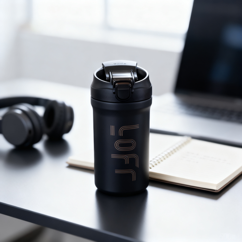 BitFlux FlexSip Mug - 600ml Dual-Drink Coffee Cup lifestyle image